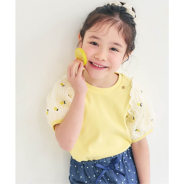 袖刺繍シアースリーブTシャツ | F.O.Online Store | 詳細画像1 