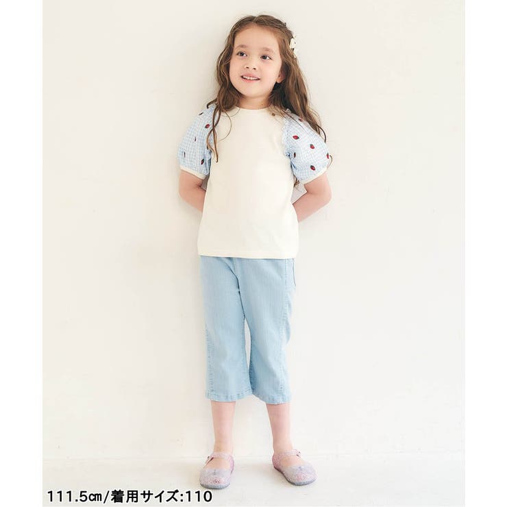 袖刺繍シアースリーブTシャツ | F.O.Online Store | 詳細画像4 