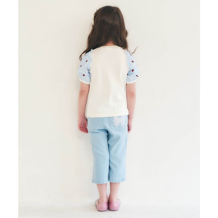 袖刺繍シアースリーブTシャツ | F.O.Online Store | 詳細画像5 