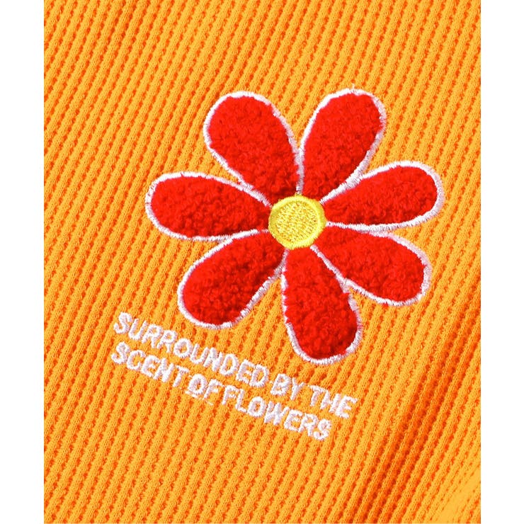 フラワーワッペンペプラムモチーフTシャツ | F.O.Online Store | 詳細画像12 