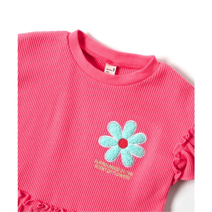 フラワーワッペンペプラムモチーフTシャツ | F.O.Online Store | 詳細画像16 