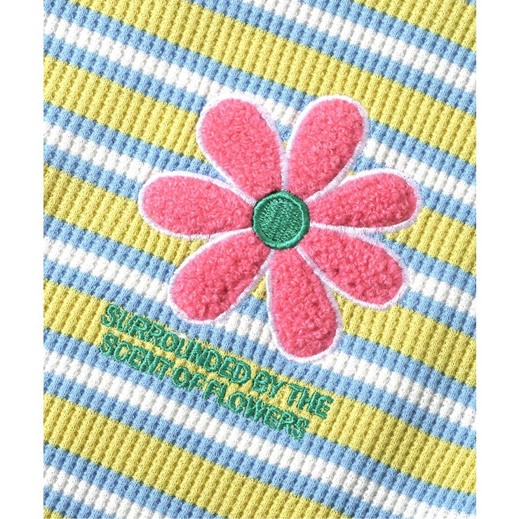 フラワーワッペンペプラムモチーフTシャツ | F.O.Online Store | 詳細画像20 