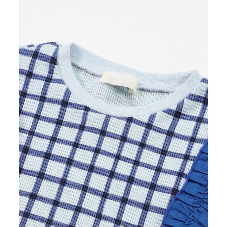 WEB限定  袖フリルワッフルTシャツ | F.O.Online Store | 詳細画像14 