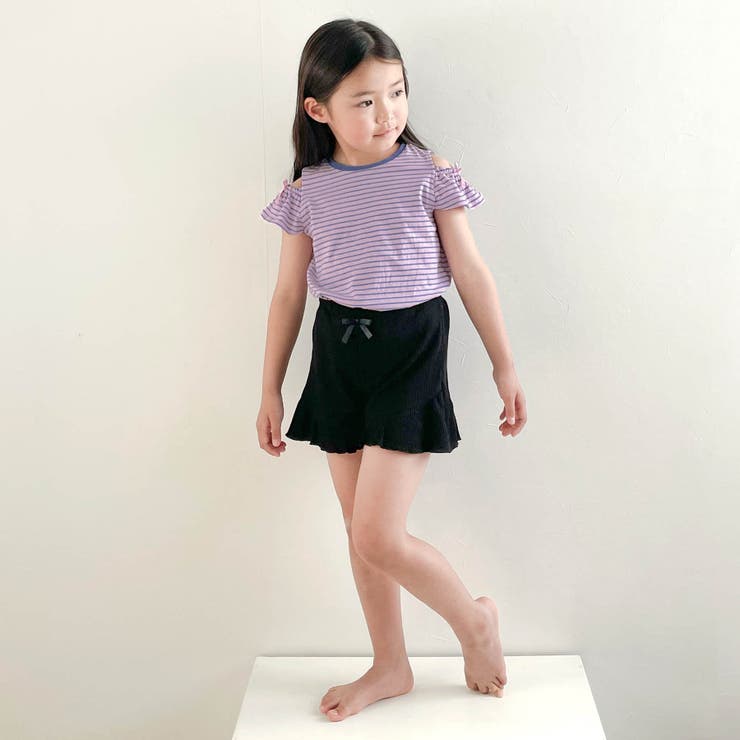 WEB限定 ドット・ハート・ボーダー オフショルTシャツ | F.O.Online Store | 詳細画像11 