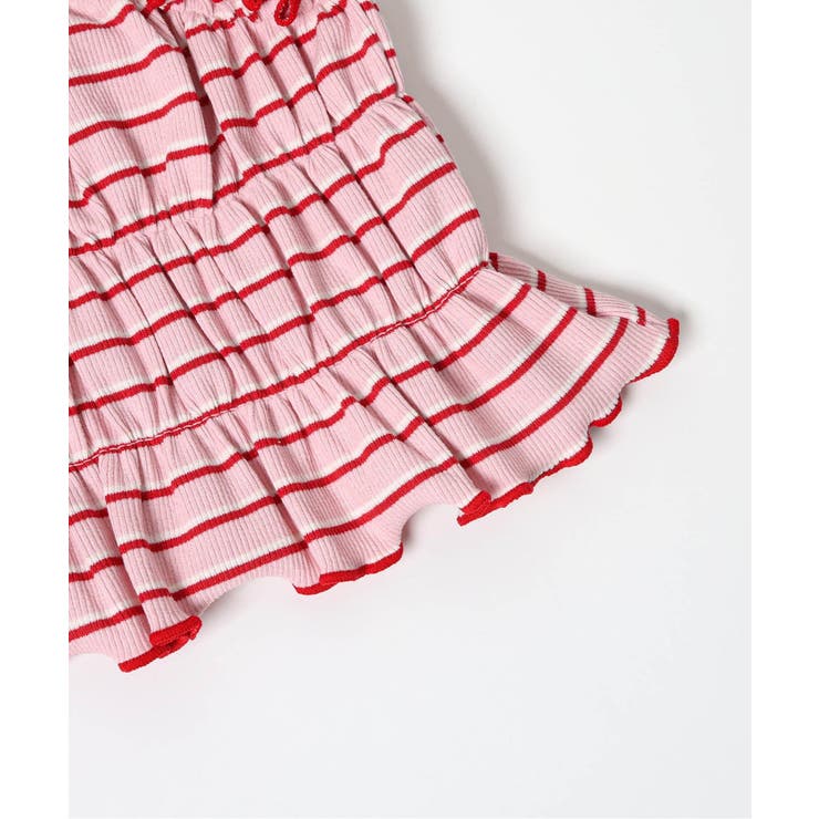 マルチボーダーTシャツ＆ビスチェ２Pセット | F.O.Online Store | 詳細画像10 