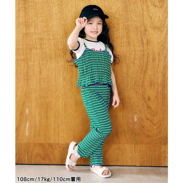 マルチボーダーTシャツ＆ビスチェ２Pセット | F.O.Online Store | 詳細画像3 