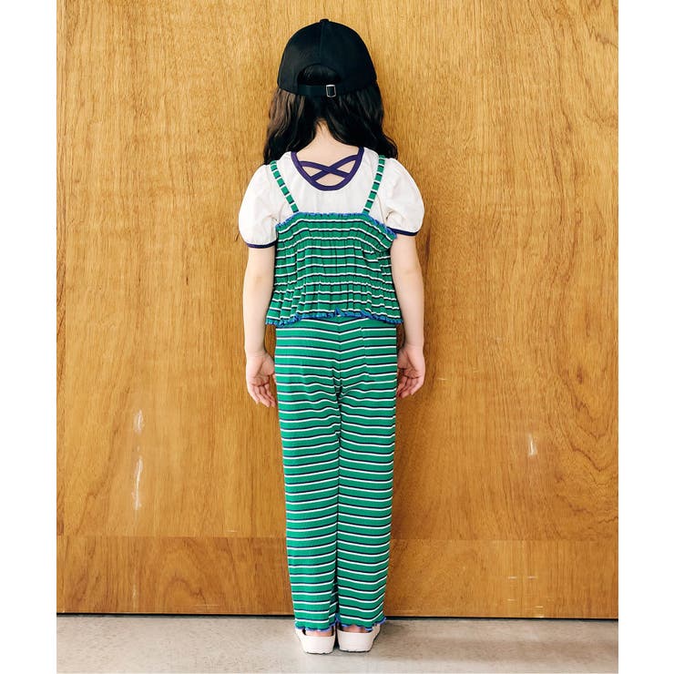 マルチボーダーTシャツ＆ビスチェ２Pセット | F.O.Online Store | 詳細画像4 