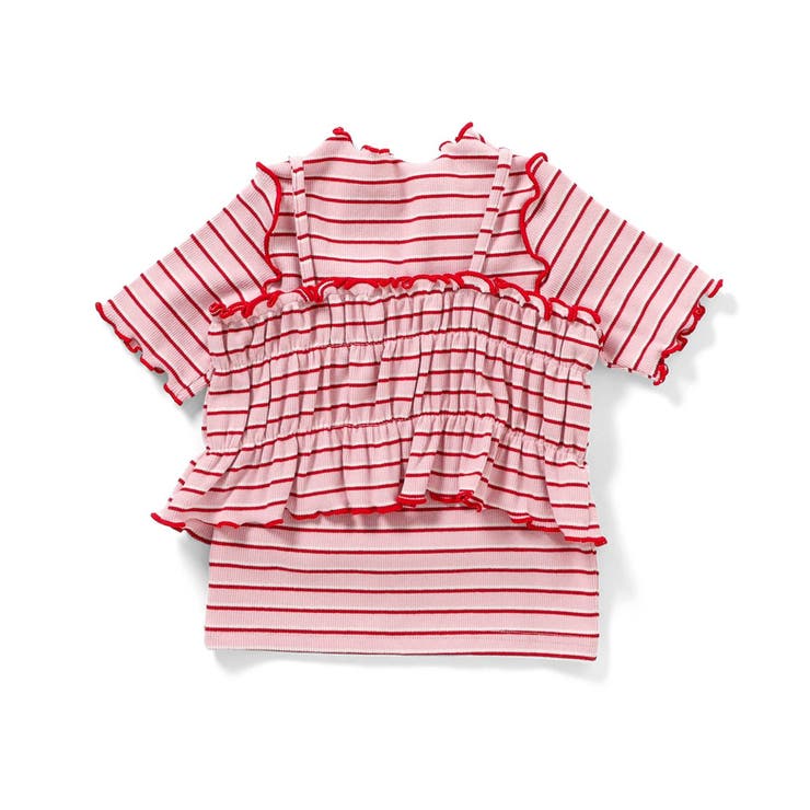 マルチボーダーTシャツ＆ビスチェ２Pセット | F.O.Online Store | 詳細画像7 