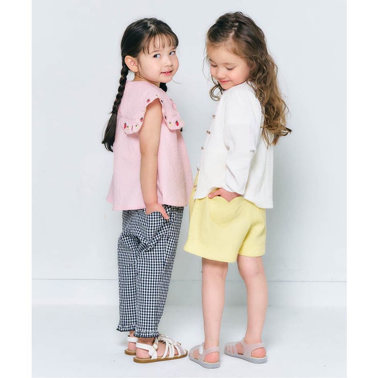 レモン・いちご刺繍ブラウス[品番：FOKK0022152]｜F.O.Online