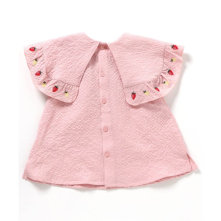 レモン・いちご刺繍ブラウス[品番：FOKK0022152]｜F.O.Online