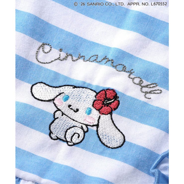 【リンク】【サンリオキャラクターズ】お花ストライプチュニック | F.O.Online Store | 詳細画像12 