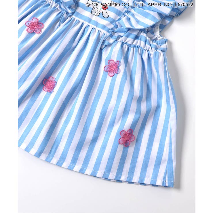 【リンク】【サンリオキャラクターズ】お花ストライプチュニック | F.O.Online Store | 詳細画像15 