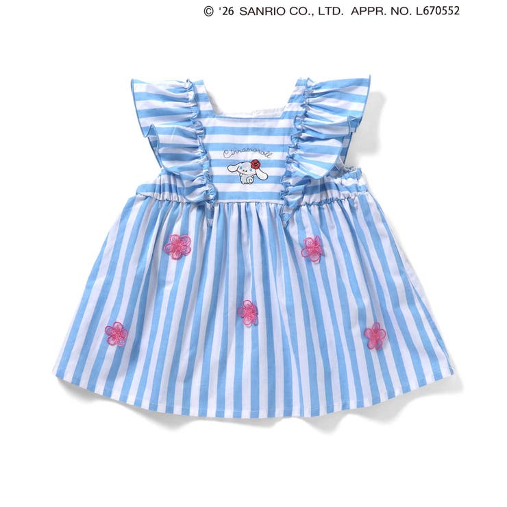 【リンク】【サンリオキャラクターズ】お花ストライプチュニック | F.O.Online Store | 詳細画像9 