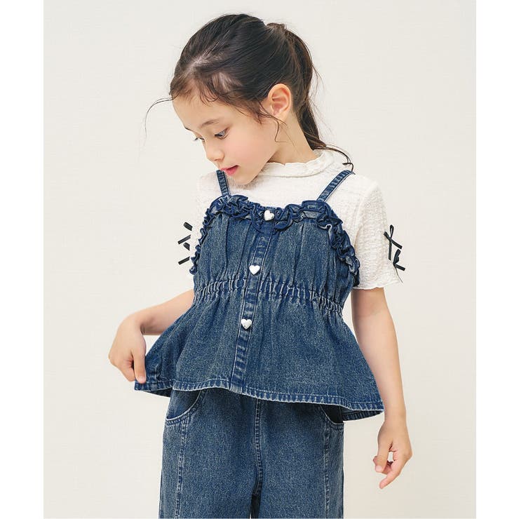 フリルハートボタンビスチェ | F.O.Online Store | 詳細画像1 