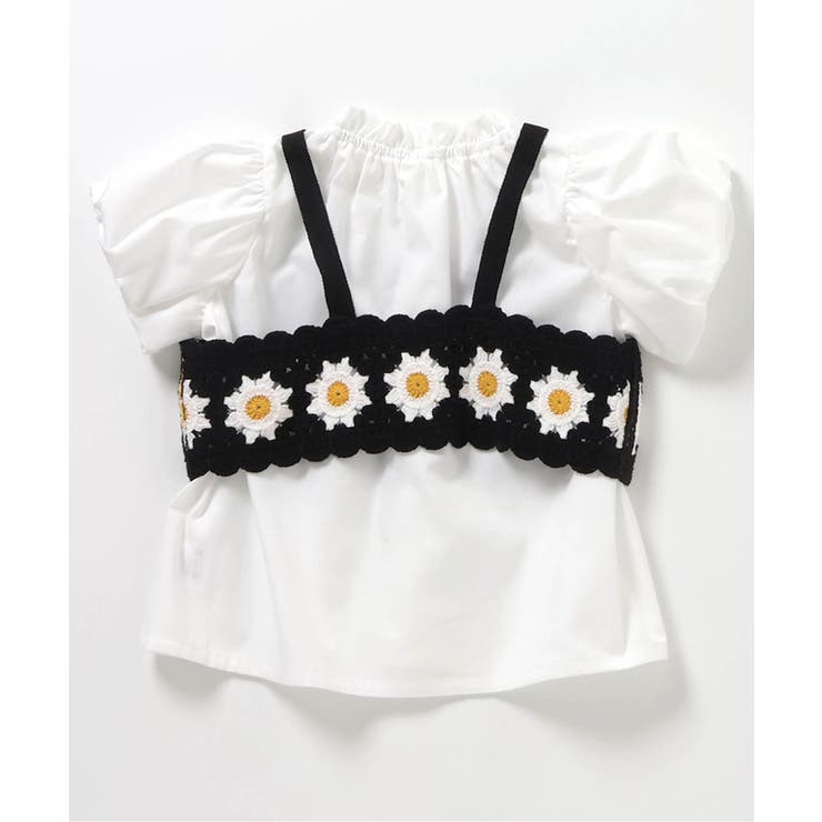 【リンク】フラワーニットビスチェ＆チュニック2Pセット | F.O.Online Store | 詳細画像3 