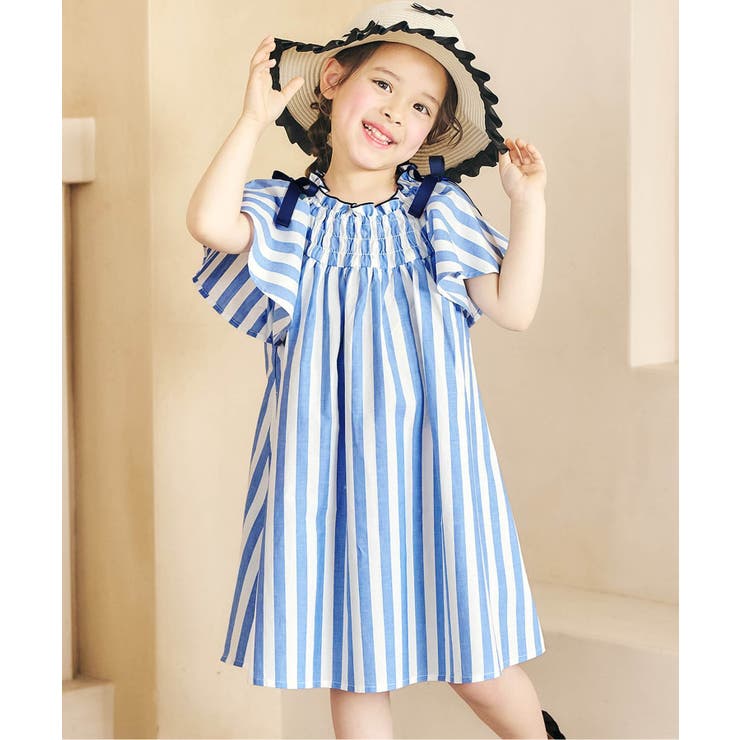 【リンク】肩リボンフレアヒロインワンピース | F.O.Online Store | 詳細画像1 