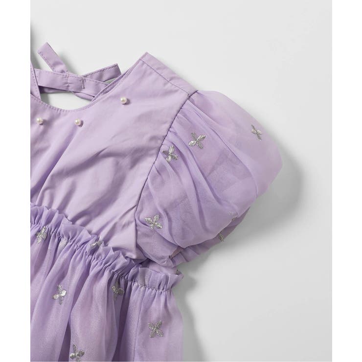 【リンク】パール・ラメ刺繍ワンピース_アプレレクールマシェリ | F.O.Online Store | 詳細画像17 