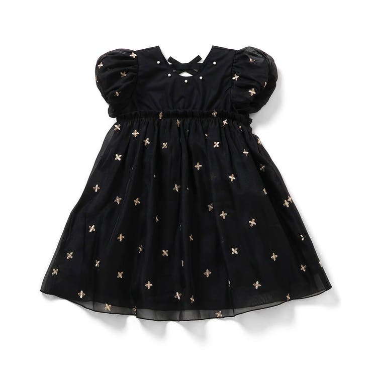 【リンク】パール・ラメ刺繍ワンピース_アプレレクールマシェリ | F.O.Online Store | 詳細画像2 