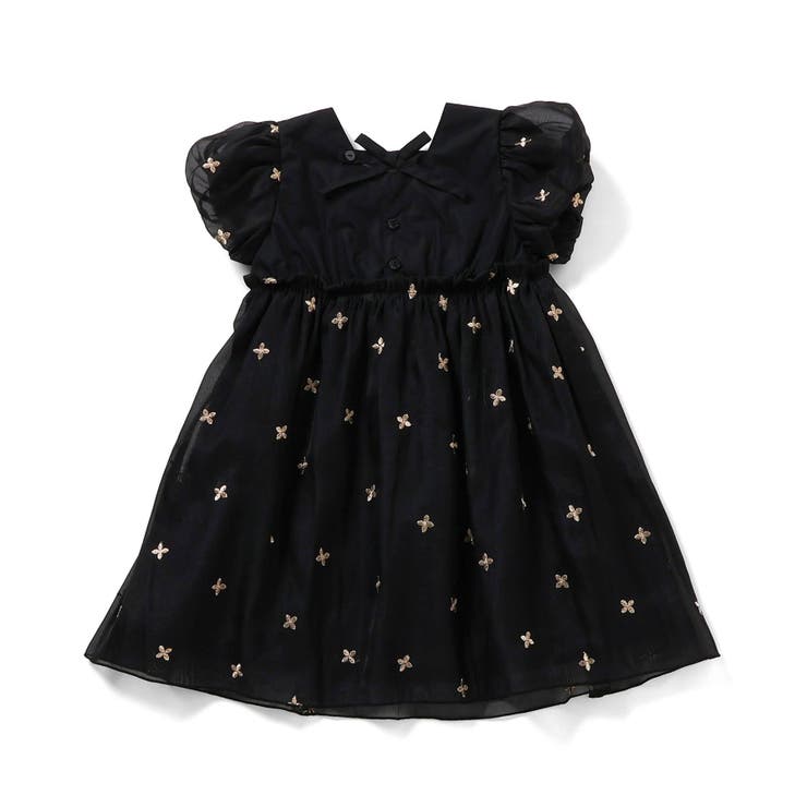 【リンク】パール・ラメ刺繍ワンピース_アプレレクールマシェリ | F.O.Online Store | 詳細画像3 