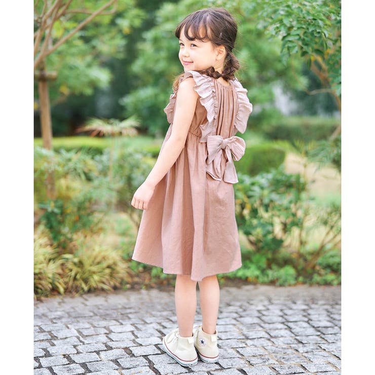うしろリボンワンピース[品番：FOKK0005622]｜F.O.Online Store（エフ