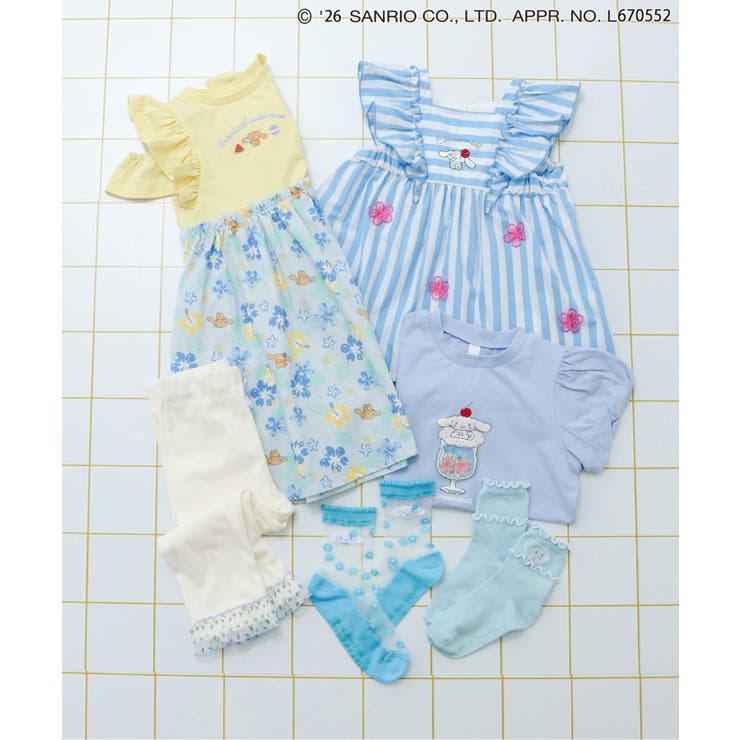 【サンリオキャラクターズ】トロピカルオフショルワンピース | F.O.Online Store | 詳細画像10 