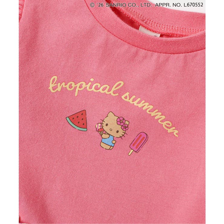 【サンリオキャラクターズ】トロピカルオフショルワンピース | F.O.Online Store | 詳細画像14 