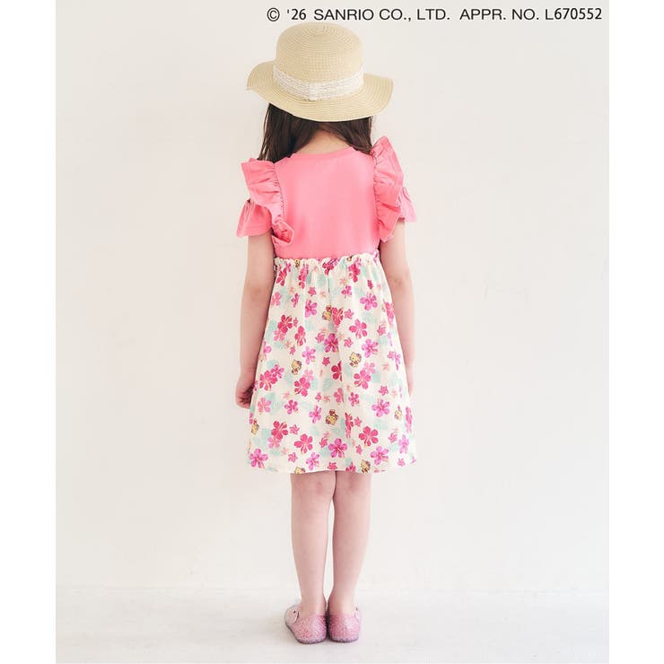 【サンリオキャラクターズ】トロピカルオフショルワンピース | F.O.Online Store | 詳細画像17 