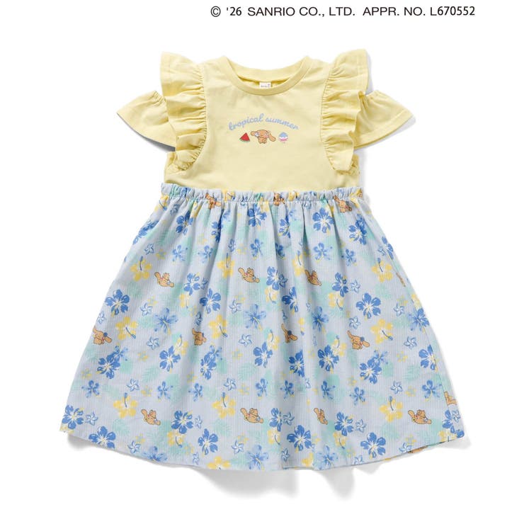 【サンリオキャラクターズ】トロピカルオフショルワンピース | F.O.Online Store | 詳細画像20 