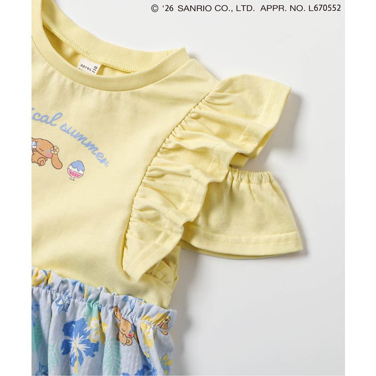 【サンリオキャラクターズ】トロピカルオフショルワンピース | F.O.Online Store | 詳細画像24 
