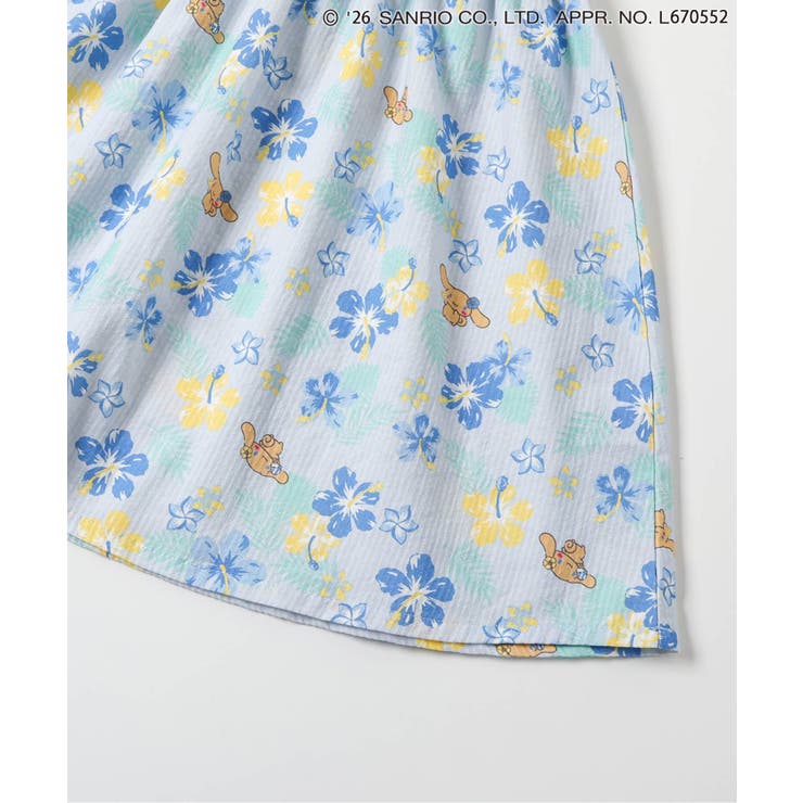 【サンリオキャラクターズ】トロピカルオフショルワンピース | F.O.Online Store | 詳細画像27 