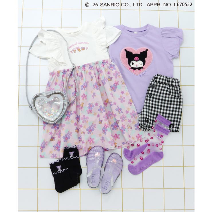 【サンリオキャラクターズ】トロピカルオフショルワンピース | F.O.Online Store | 詳細画像9 