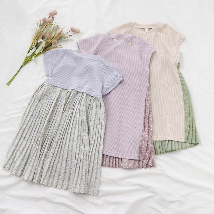 専用✨新品タグ付き✨AULA AILA ワッフル　ロングワンピース フード AULA AILA ワンピース タフタコンビネーションカットソー
