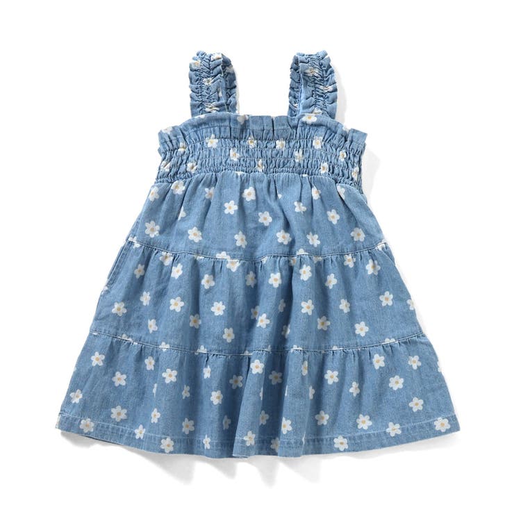 【リンク】総柄肩リボンシャーリングジャンスカ | F.O.Online Store | 詳細画像3 