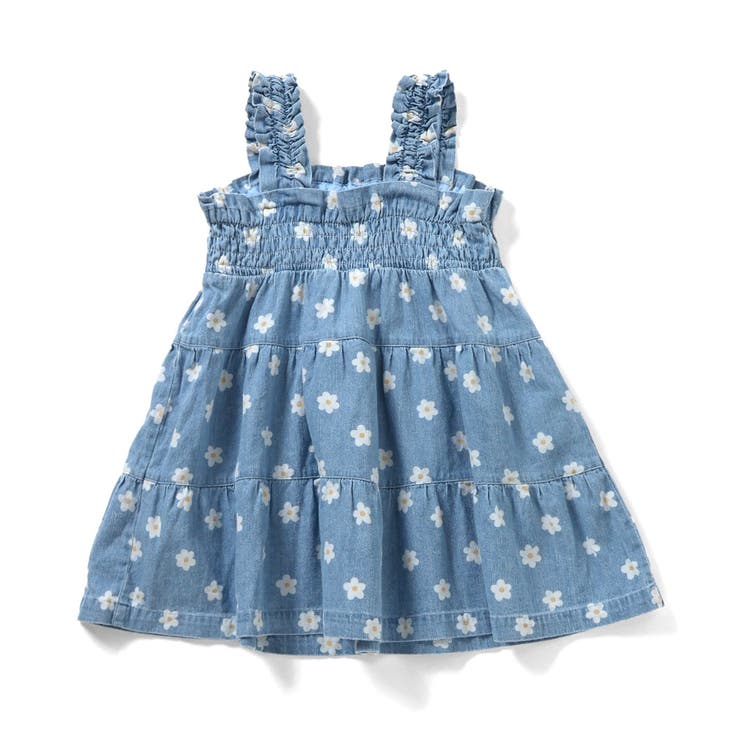 【リンク】総柄肩リボンシャーリングジャンスカ | F.O.Online Store | 詳細画像4 