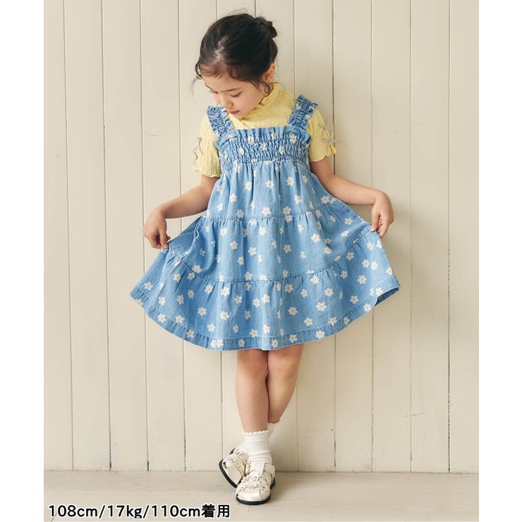 【リンク】総柄肩リボンシャーリングジャンスカ | F.O.Online Store | 詳細画像8 