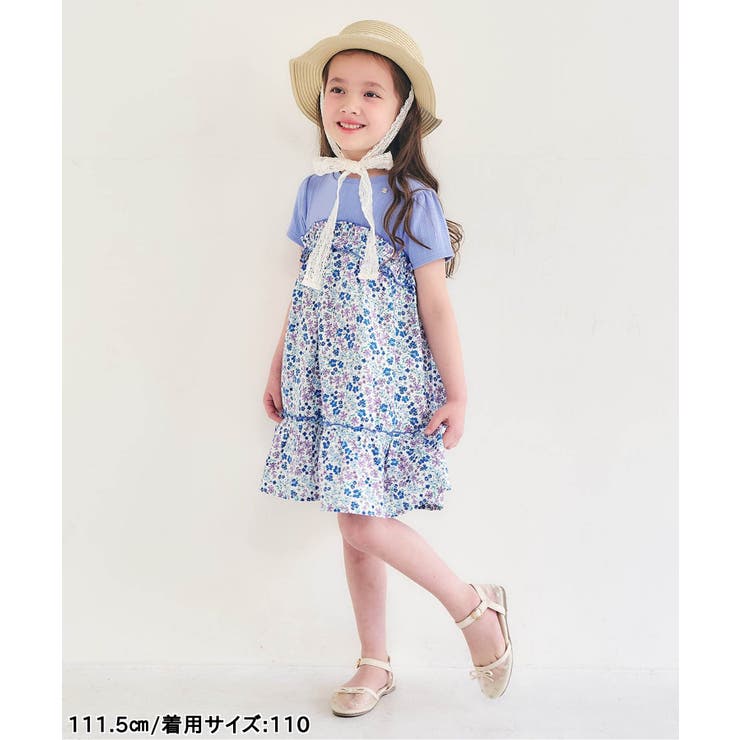WEB限定 フラワードッキングワンピース | F.O.Online Store | 詳細画像4 