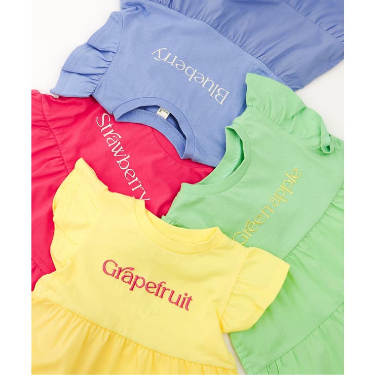 【リンク】フルーツロゴティアードワンピース_RP | F.O.Online Store | 詳細画像15 