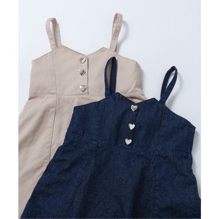 ハートボタンバックリボンジャンスカ | F.O.Online Store | 詳細画像16 