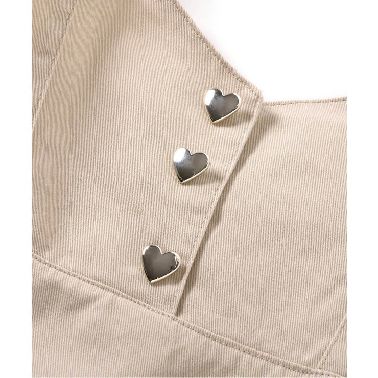 ハートボタンバックリボンジャンスカ | F.O.Online Store | 詳細画像5 