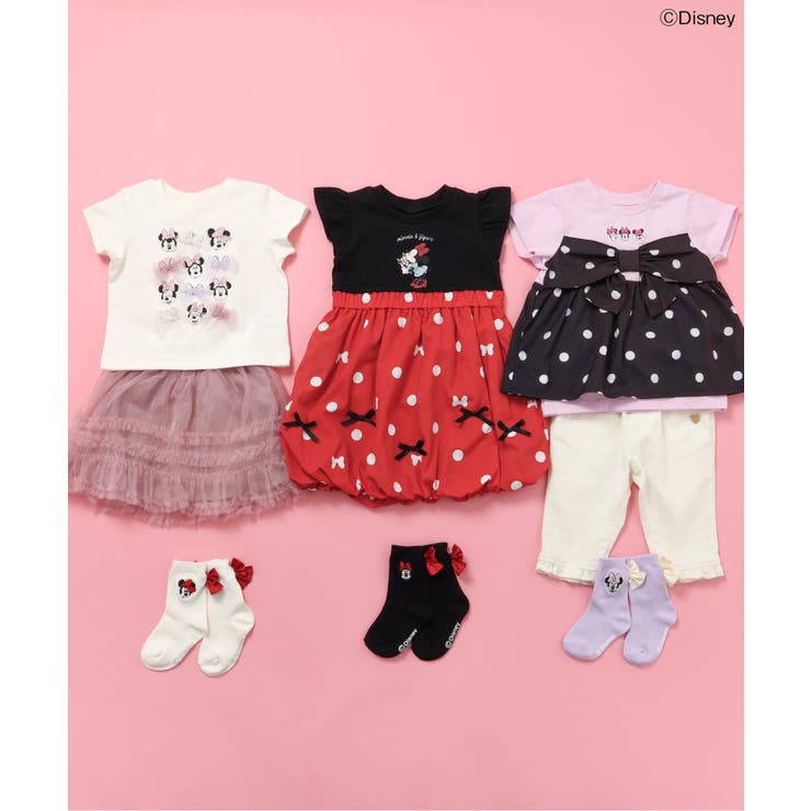 WEB限定 ディズニーキャラクターミニーバルーンワンピース | F.O.Online Store | 詳細画像13 