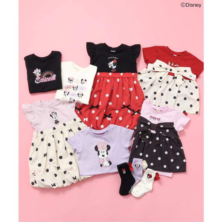 WEB限定 ディズニーキャラクターミニーバルーンワンピース | F.O.Online Store | 詳細画像15 