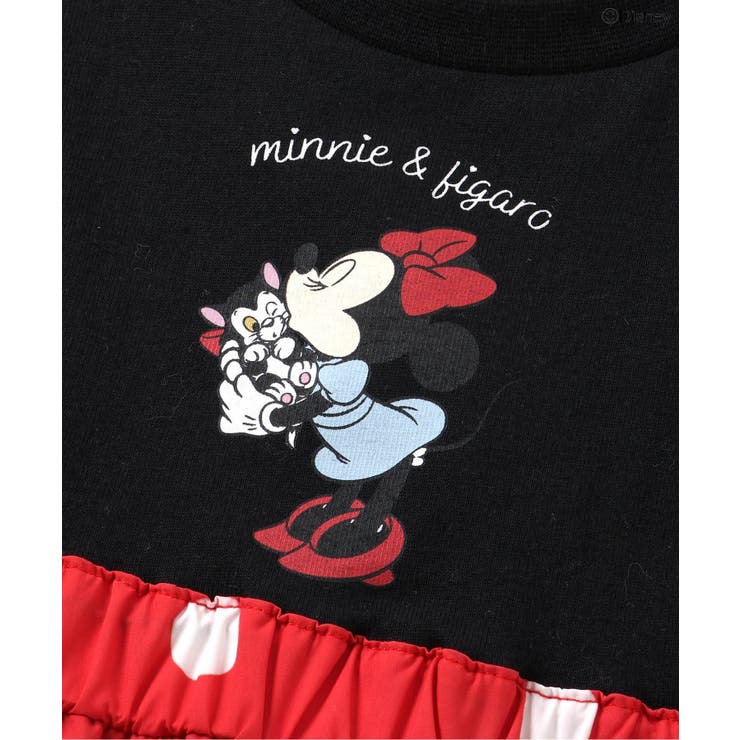 WEB限定 ディズニーキャラクターミニーバルーンワンピース[品番