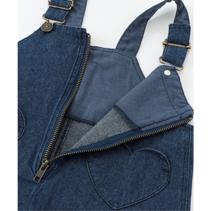 フロントジップハートポケットジャンスカ[品番：FOKK0022196