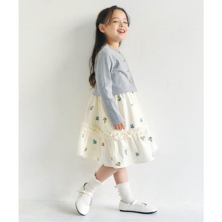 WEB限定 総柄刺繍キャミワンピース | F.O.Online Store | 詳細画像13 