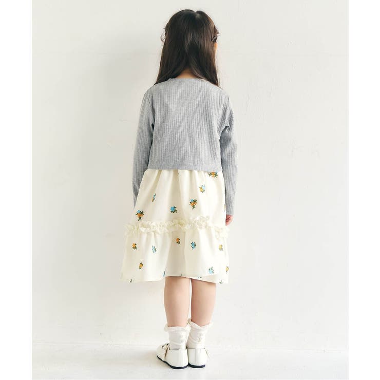 WEB限定 総柄刺繍キャミワンピース | F.O.Online Store | 詳細画像14 