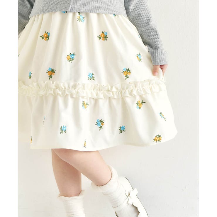 WEB限定 総柄刺繍キャミワンピース | F.O.Online Store | 詳細画像15 