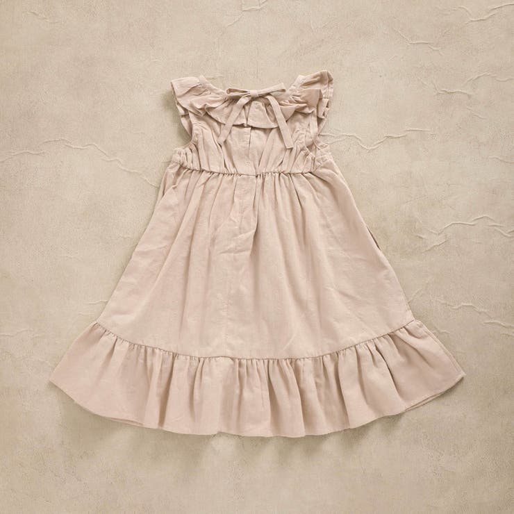 Web限定 ラッフル衿うしろリボンワンピース 品番 Fokk F O Online Store エフオーオンラインストア のキッズファッション通販 Shoplist ショップリスト