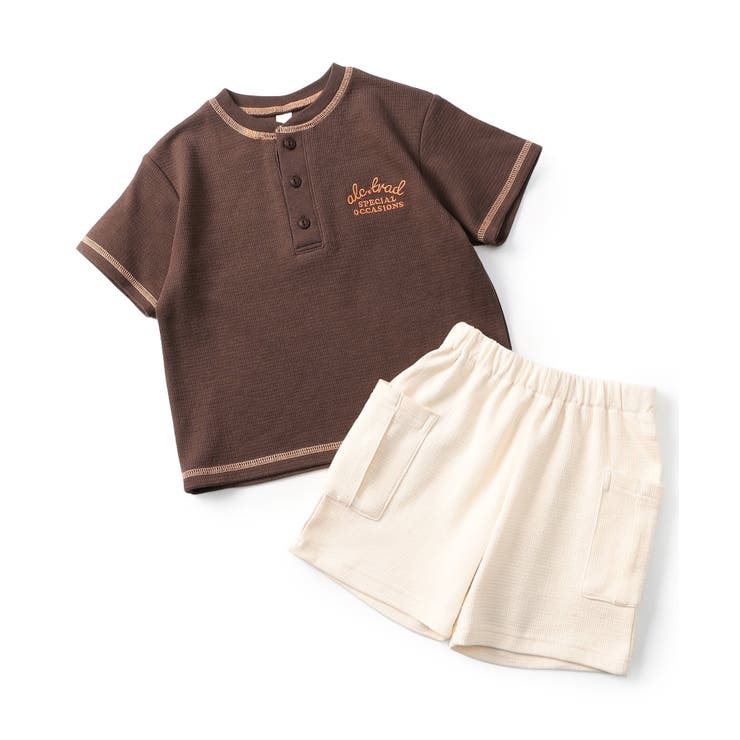 ヘンリーネックスターパッチセットアップ  5分丈 | F.O.Online Store | 詳細画像2 