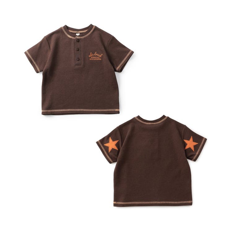 ヘンリーネックスターパッチセットアップ  5分丈 | F.O.Online Store | 詳細画像3 