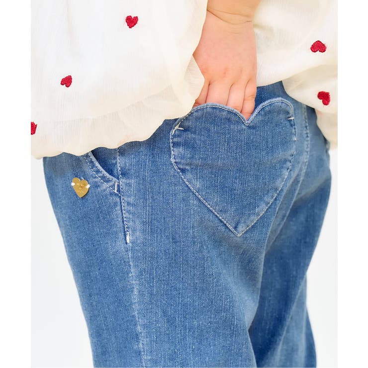 ハートポケットクロップドきゅんパンツ  8分丈 | F.O.Online Store | 詳細画像20 